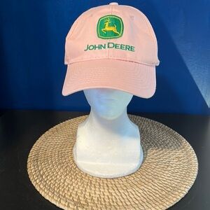 John Deer Pink Adjustable Cap-One Size Fits Most